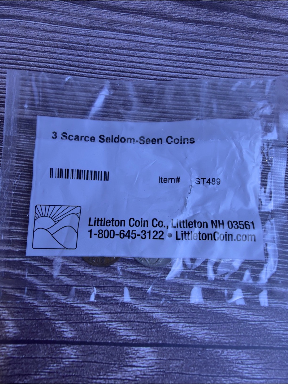 Littleton 3 Scarce Coins Set 1897 Barber Half Buffalo Nickel Indian Cent